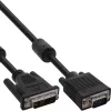 Kabel InLine DVI-A 12+5 wtyk / 15-pinowy HD wtyk VGA 2m