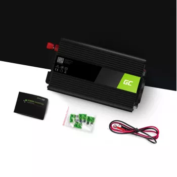 zielony Cell INV08 zasilacz/przetwornica Outdoor 1000 W Czarny