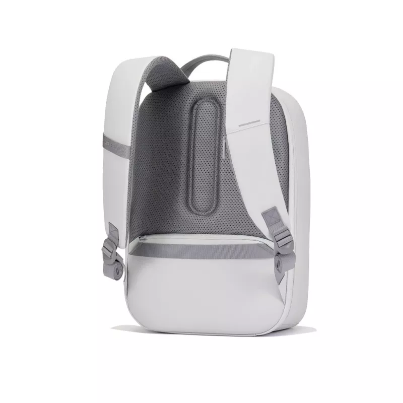 Plecak XDDESIGN Bobby Edge antykradzieżowy biały — 17 l, mieści laptopa 16 cali, wodoodporny, 1,1 kg