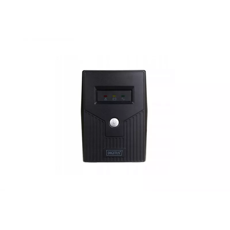 Zasilacz awaryjny UPS DIGITUS Line-Interactive DN-170064-B 800 VA (480 W), AVR, LCD, Tower, 2 gniazda AC, typ F