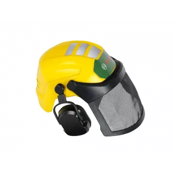 Kask KLEIN Drwal z wizjerem model 8199 — dziecięcy kask ochronny do zabawy