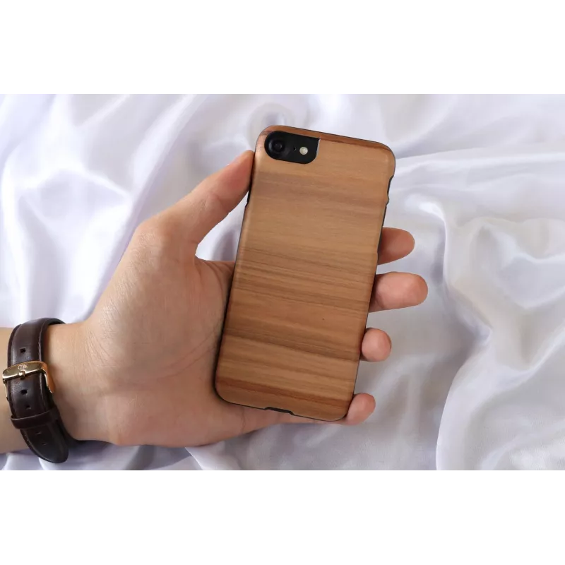 Cover Man&Wood Cappuccino/BL iPhone 7