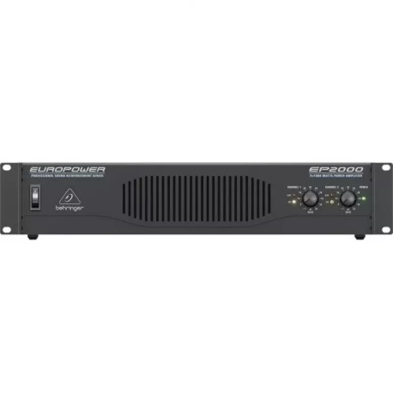 Behringer EP2000 audio amplifier Performance/stage Czarny