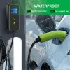 Qoltec Mobilny Ładowarka EV do Samochodu Regulowana 2w1 Type2 | 7kW | 230V | CEE 3 PIN | Wi-Fi | LCD | Przenośna | Wallbox | 5m