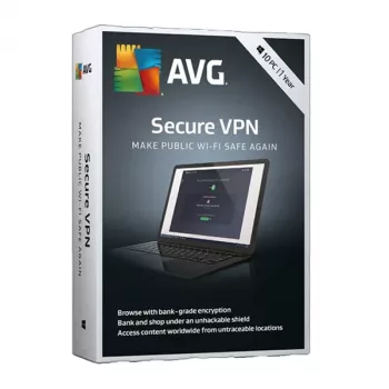 AVG Secure VPN | 10 urządzeń | 1 rok