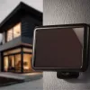 Maclean MCE442 Lampa solarna LED reflektor z czujnikiem ruchu naścienna lampa zmierzchowa IP44 6W 6000K
