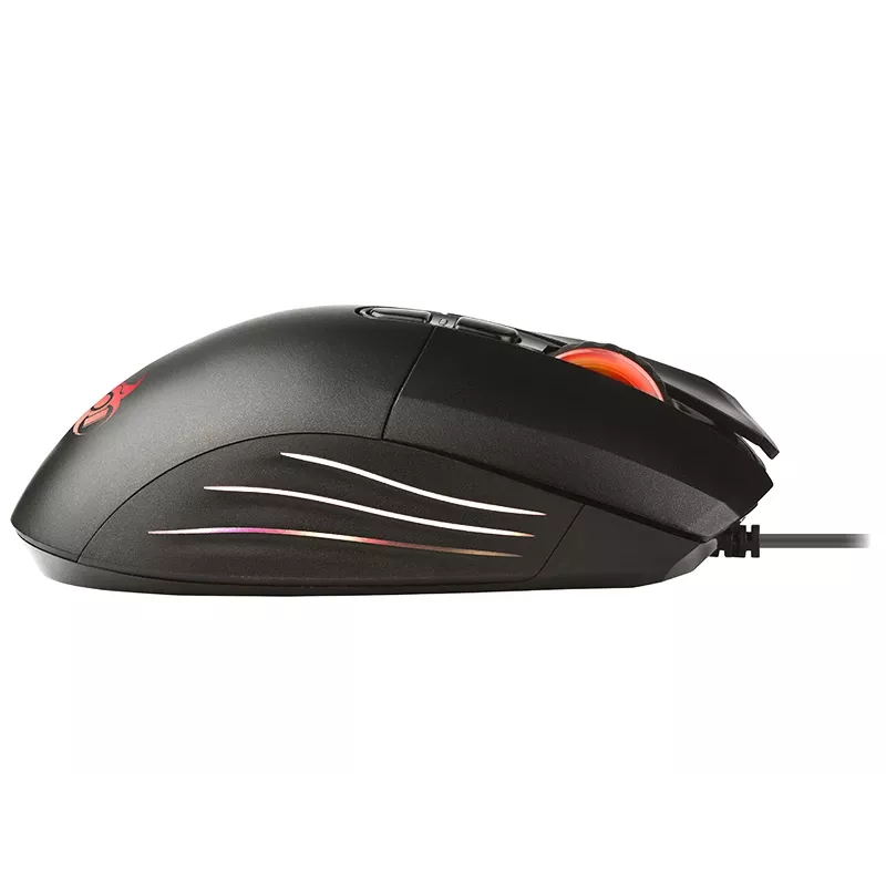 Mysz gamingowa TRACER Game Zone Odin RGB — do 16000 DPI, przewodowa, podświetlenie RGB
