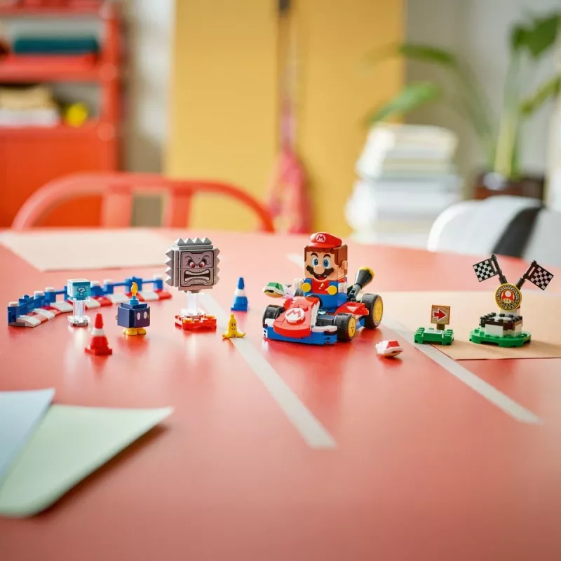 LEGO Zabawka konstrukcyjna 72043 Super Mario Interaktywny Mario Kart ze standardowym gokartem