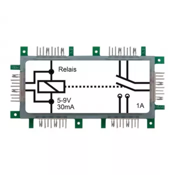Przekaźnik elektryczny ALLNET 118367 Zielony Stal nierdzewna Biały 1 A