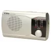 Przenośne radio Eltra EWA srebrny — odbiornik AM/FM, zasilany bateriami