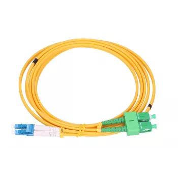 Extralink Patchcord SC/APC-LC/UPC Single Mode Duplex G652D 3mm 1m