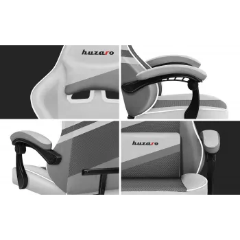 Fotel gamingowy - Huzaro Force 4.4 Biały Mesh