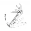 Multitool AZYMUT H2038B — 8 narzędzi, stal nierdzewna, kompaktowy EDC, 173 mm, 125 g, z kaburą i zestawem bitów