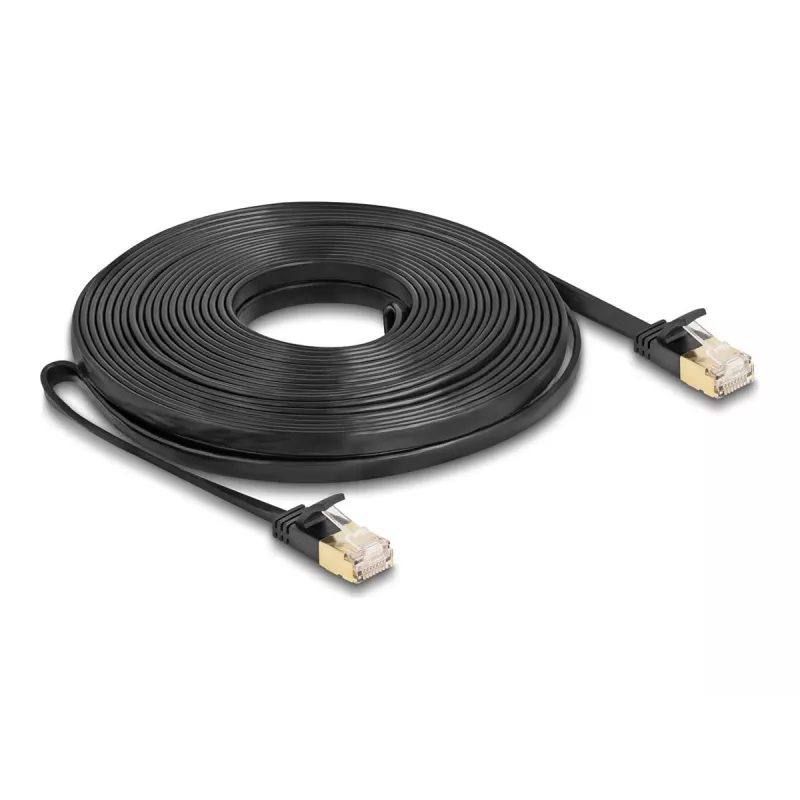 Kabel sieciowy DeLOCK RJ45 Cat.6A wtyk do wtyku U/FTP 10m czarny