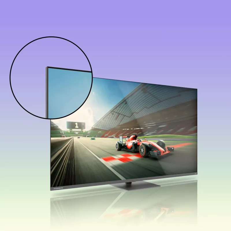 Telewizor THOMSON 43 inch QLED Pro 4K Ultra HD 3840 x 2160 pikseli, płaski, 16:9, 43QG7C04