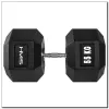 HMS Fitness HEX PRO 55 hantel o stałym obciążeniu 55 kg 1 szt.