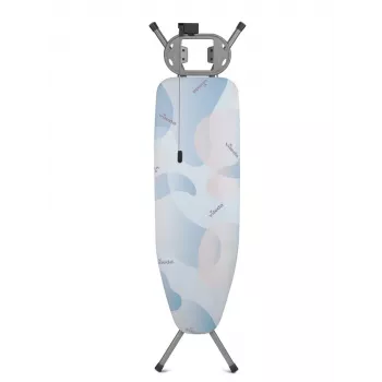 Deska do prasowania pełnowymiarowa VILEDA Bravo Plus 143032 — regulowana wysokość 80–97 cm, blat 380×1200 mm, blat z siatki stalowej