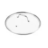 Patelnia KOHERSEN NX CERAMIC 24 cm, korpus ze stali nierdzewnej, powłoka nieprzywierająca NX CERAMIC, kompatybilna z indukcją, z pokrywką