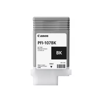 Oryginalny wkład atramentowy Canon PFI-107BK 1 szt. Czarny