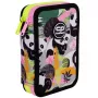 Dwupoziomowy piórnik szkolny z wyposażeniem CoolPack Jumper 2 PANDA GANG