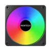 Montech GF120R V2 ARGB Moduł wentylatora do obudowy komputera 12 cm Czarny 1 szt.
