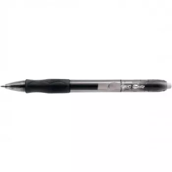 Długopis żelowy BIC GEL-OCITY 0.7 mm czarny — 0.7 mm końcówka, czarny tusz