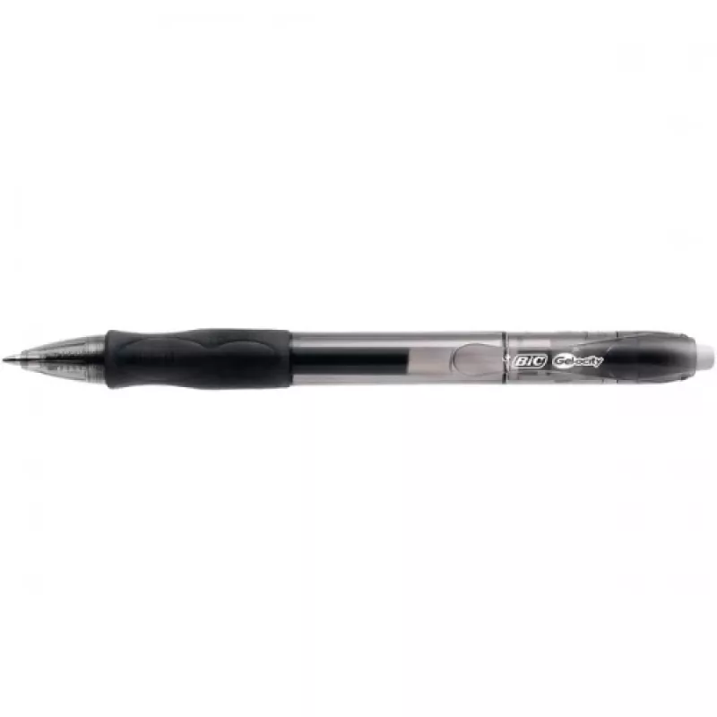 Długopis żelowy BIC GEL-OCITY 0.7 mm czarny — 0.7 mm końcówka, czarny tusz