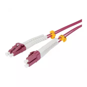 Synergy 21 LWL-2-Faser-Patchk. 3mtr.LC-LC 50/125um OM4 AD 2mm flexible Knickschutztülle - Multimode-Faser - 3 m