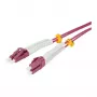 Synergy 21 LWL-2-Faser-Patchk. 3mtr.LC-LC 50/125um OM4 AD 2mm flexible Knickschutztülle - Multimode-Faser - 3 m