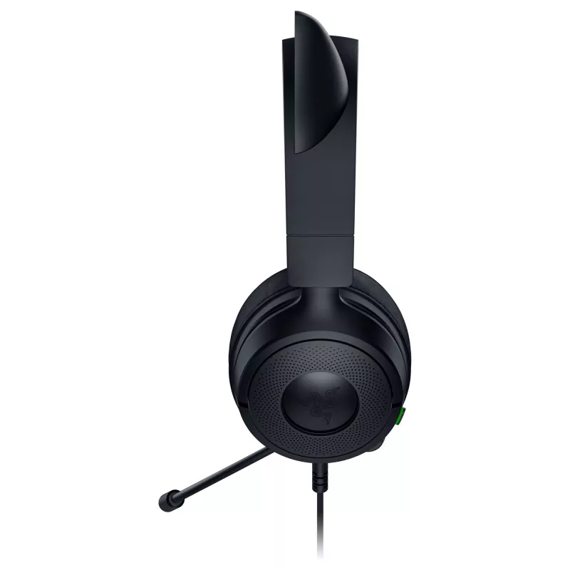 Przewodowy zestaw słuchawkowy do gier Razer Kraken Kitty V3 X — nauszny, zintegrowany mikrofon