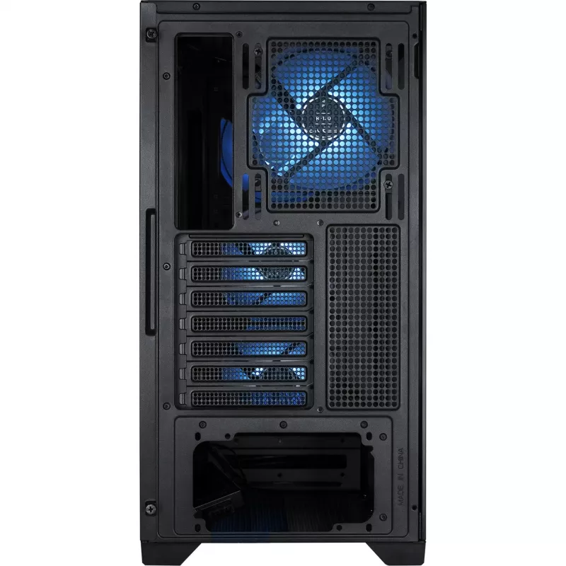 Obudowa PC Silentware Flow 110 A-RGB Czarna — obudowa midi tower, panel boczny ze szkła hartowanego