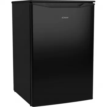 Zamrażarka pionowa BOMANN GS 7253, 87 l, czarna, ≤ -18°C, klasa energetyczna C, 850×550×580 mm