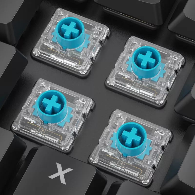 Sharkoon PureWriter W65 Klawiatura Gaming RF Bezprzewodowa QWERTZ Niemiecki Czarny