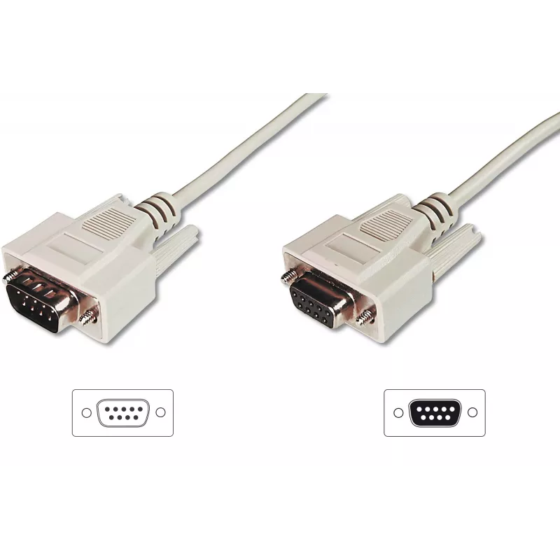 Kabel szeregowy ASSMANN Electronic D-Sub9 2.0m