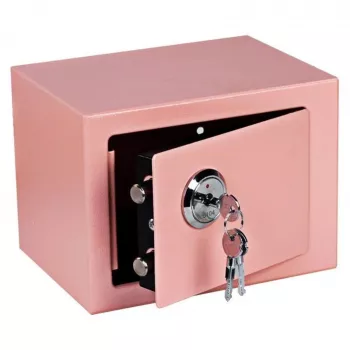 Extralink Home | Home Safe | biuro, skrytka na klucze, sejf, różowy, S-404