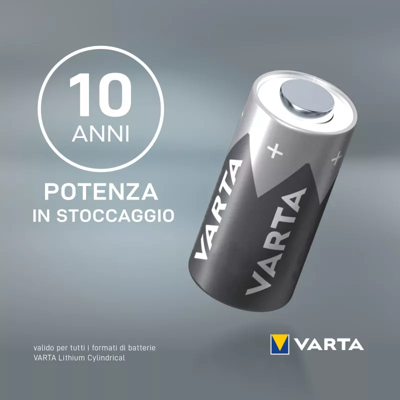 Varta Lithium CR123A 3V 1600mAh Bateria do aparatu