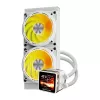 Chłodzenie wodne CPU Darkflash DE240 (białe) — chłodnica 240 mm, układ zamknięty AIO