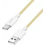 Kabel LogiLink USB 2.0 Typu C wtyk/wtyk na wtyk/wtyk USB A 60W żółty 1,5 m