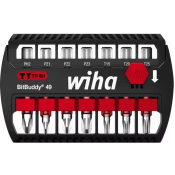 Zestaw bitów Wiha BitBuddy TY 49 mm