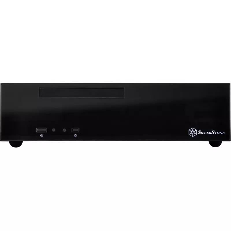 SilverStone MILO ML09 - Desktop - Mini-ITX - bez zasilacza (SFX12V) - Czarny - USB/Audio (SST-ML09B)
