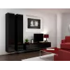 Cama pełna Szafka VIGO '180' 180/40/30 czarny/czarny połysk