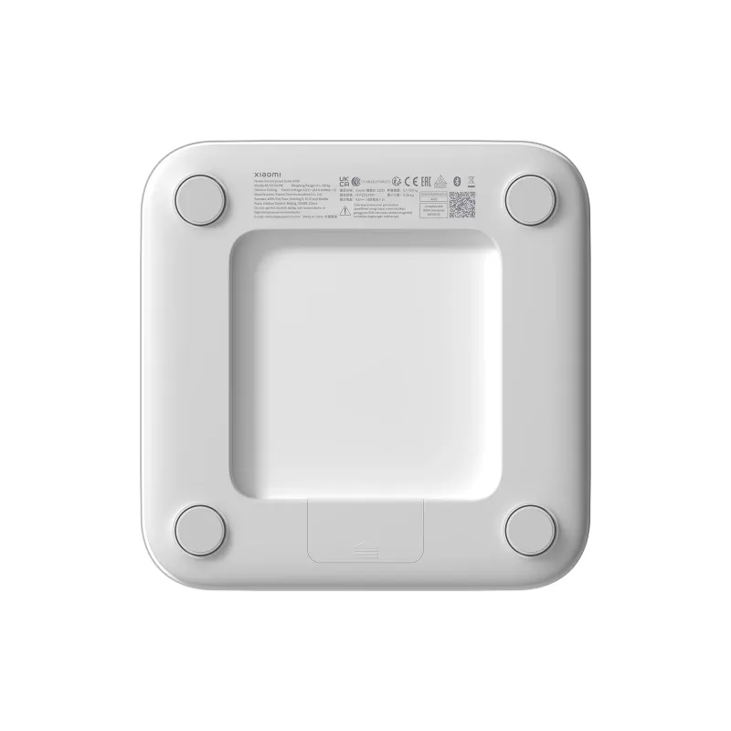 Osobista waga elektroniczna Xiaomi Smart Scale S200 — maks. 150 kg, dokładność 50 g, 280×280×24,5 mm, biała