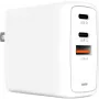 Ładowarka Creative Labs 67W GaN 1x USB-A 2x USB-C PD — 67W sumaryczna moc wyjściowa, technologia GaN
