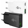 Goobay USB-C PD GaN Dual-Fast Charger cienki 30 W biały - 1x -Connector Power (75738)