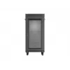 Szafa rackowa LANBERG FF01-6624-23BL 24U wolnostojąca 19 cali 600×600 mm IP20 czarna