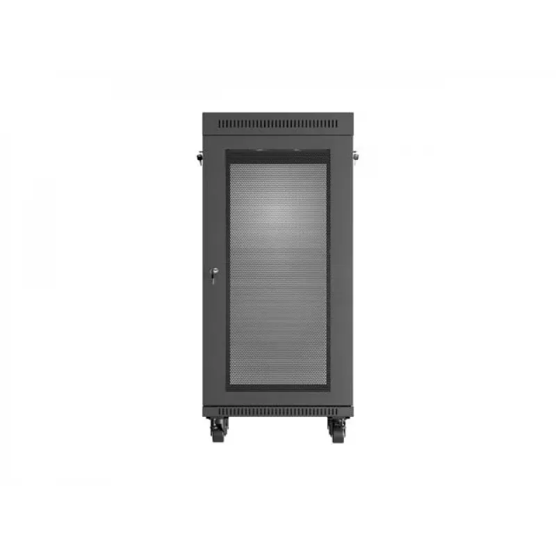 Szafa rackowa LANBERG FF01-6624-23BL 24U wolnostojąca 19 cali 600×600 mm IP20 czarna