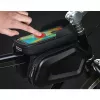 Extralink Torba rowerowa, wodoodporna torba na ramę z etui na telefon