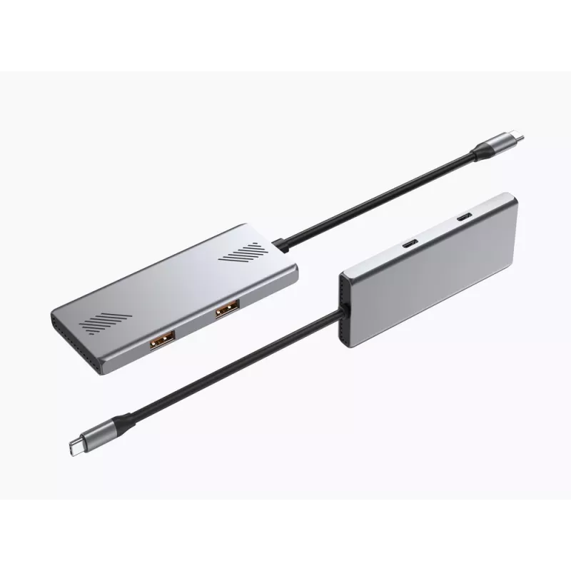Hub USB Gembird 4-portowy USB 3.2 Gen 2 Type-C z 4 portami Type-A i Type-C