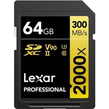 Lexar Professional 2000x 64 GB SDHC UHS-II Klasa 10 (LSD2000064G-BNNNG)