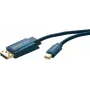 ClickTronic 70737 1m DisplayPort Mini DisplayPort niebieski kabel DisplayPort (70737)